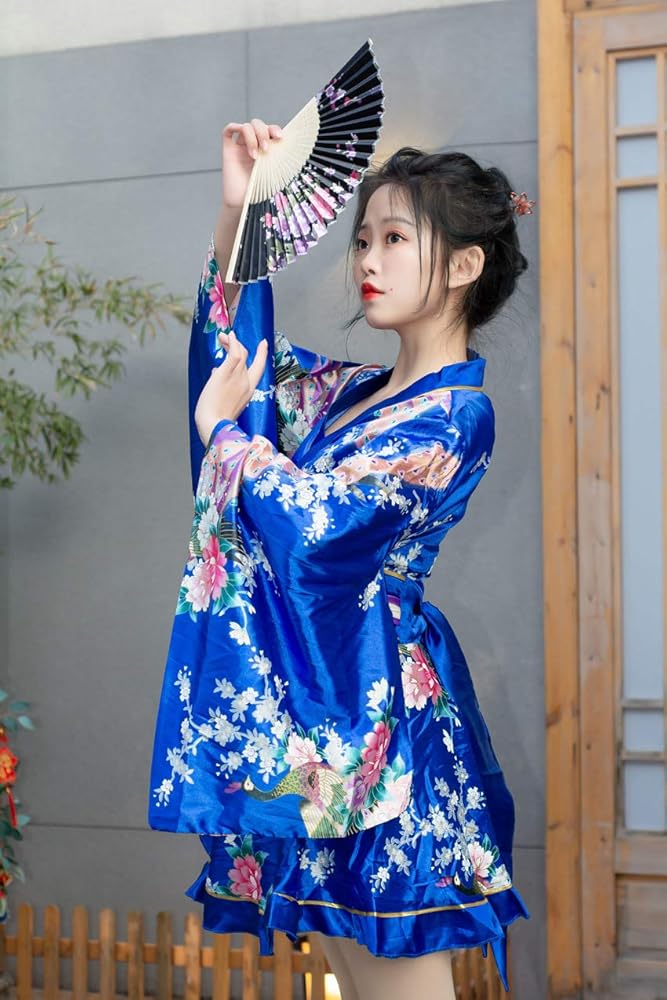 れいめろ。 すのチル 服 着物 和服 浴衣 KIMONOMACHI Clarus レディース 女性浴衣3点セット（浴衣＋しわ